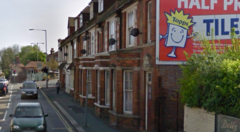 Terrace demolished for construction of ASDA supermarket Apr 2009